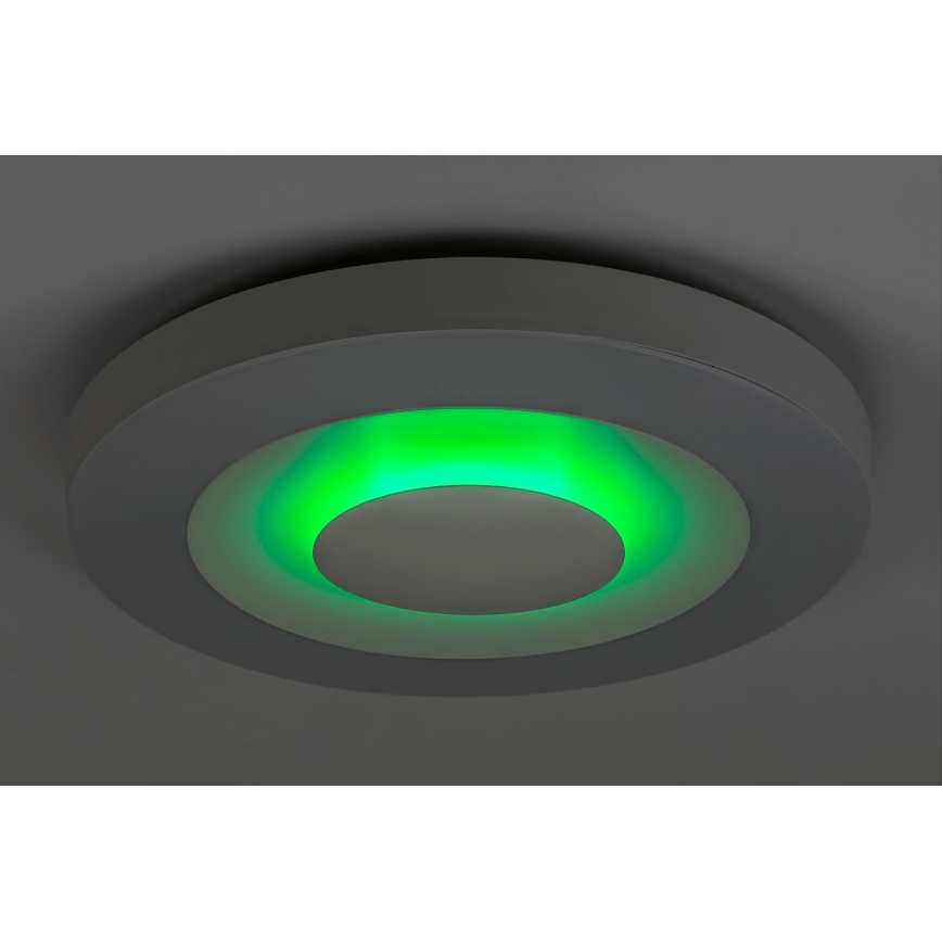 Rabalux - LED RGB Prigušiva stropna svjetiljka LED/40W/230V 3000-6000K + daljinski upravljač