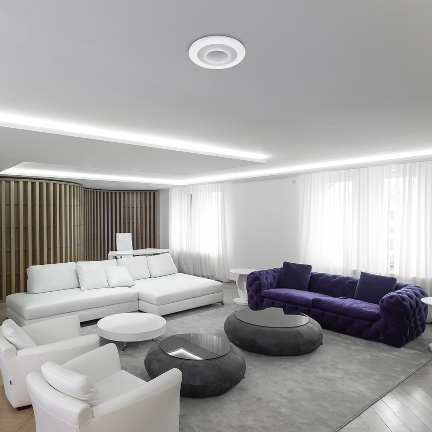 Rabalux - LED RGB Prigušiva stropna svjetiljka LED/40W/230V 3000-6000K + daljinski upravljač
