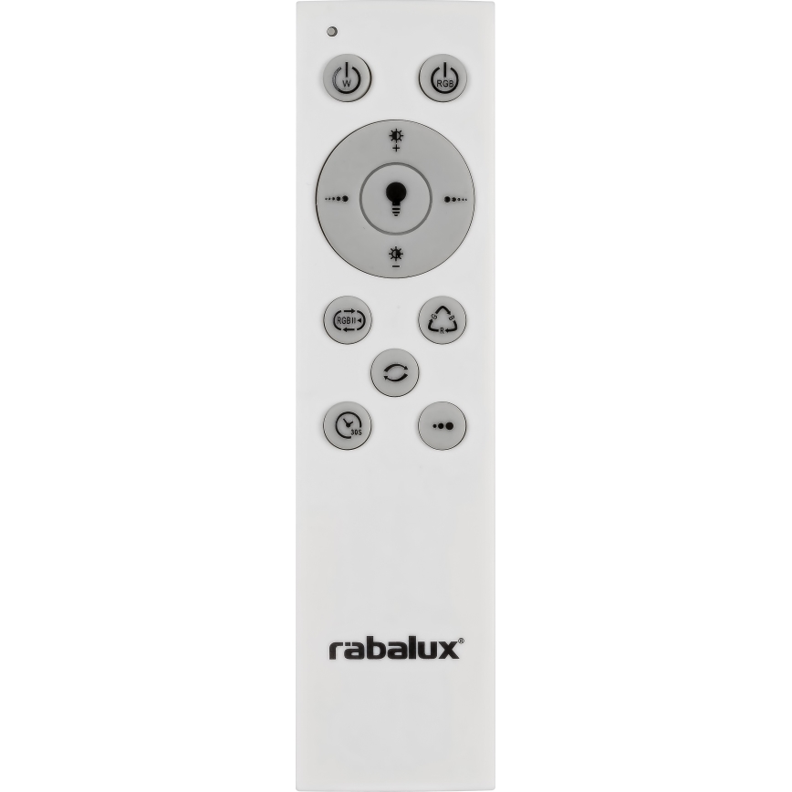 Rabalux - LED RGB Prigušiva stropna svjetiljka LED/40W/230V 3000-6000K + daljinski upravljač
