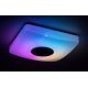 Rabalux - LED RGB Prigušiva stropna svjetiljka sa zvučnikom LED/18W/230V + DU 3000-6000K Bluetooth