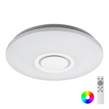 Rabalux - LED RGB Prigušiva stropna svjetiljka sa zvučnikom LED/24W/230V + DU Wi-Fi