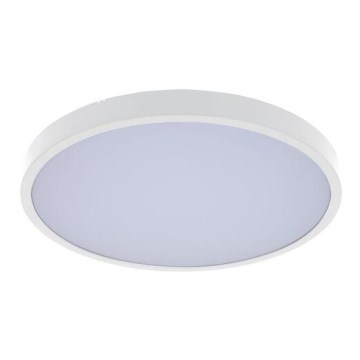Rabalux - LED RGB Prigušiva stropna svjetiljka za kupaonicu LED/36W/230V 3000-6000K Wi-Fi Tuya IP44 pr. 42 cm bijela + daljinski upravljač