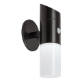 Rabalux - LED RGB solarna zidna svjetiljka sa senzorom LED/1W/3,7V IP44 crna 1200 mAh