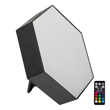 Rabalux - LED RGB stolna lampa s prigušivanjem LED/1W/5V/3xAA + daljinski upravljač