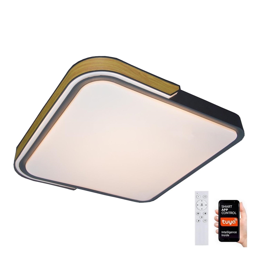 Rabalux - LED RGB stropna svjetiljka s prigušivanjem LED/48W/230V 3000K/4000K/6500K Wi-Fi Tuya + daljinski upravljač