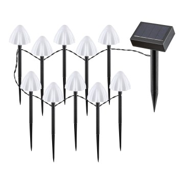 Rabalux - LED Solarna svjetiljka 10xLED/0,2W/1,2V IP44 300 mAh