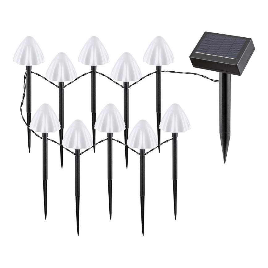 Rabalux - LED Solarna svjetiljka 10xLED/0,2W/1,2V IP44 300 mAh
