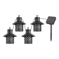 Rabalux - LED solarna svjetiljka 8xLED/0,1W/1,2V IP44 1200 mAh
