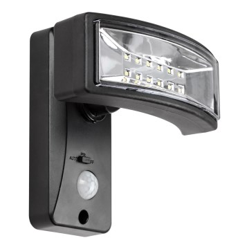 Rabalux - LED Solarna svjetiljka sa senzorom LED/2,4W/3,7V IP44 1200 mAh