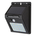 Rabalux - LED solarna zidna svjetiljka sa senzorom IP44 1200 mAh