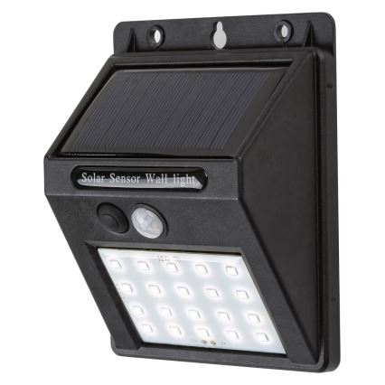 Rabalux - LED solarna zidna svjetiljka sa senzorom IP44 1200 mAh