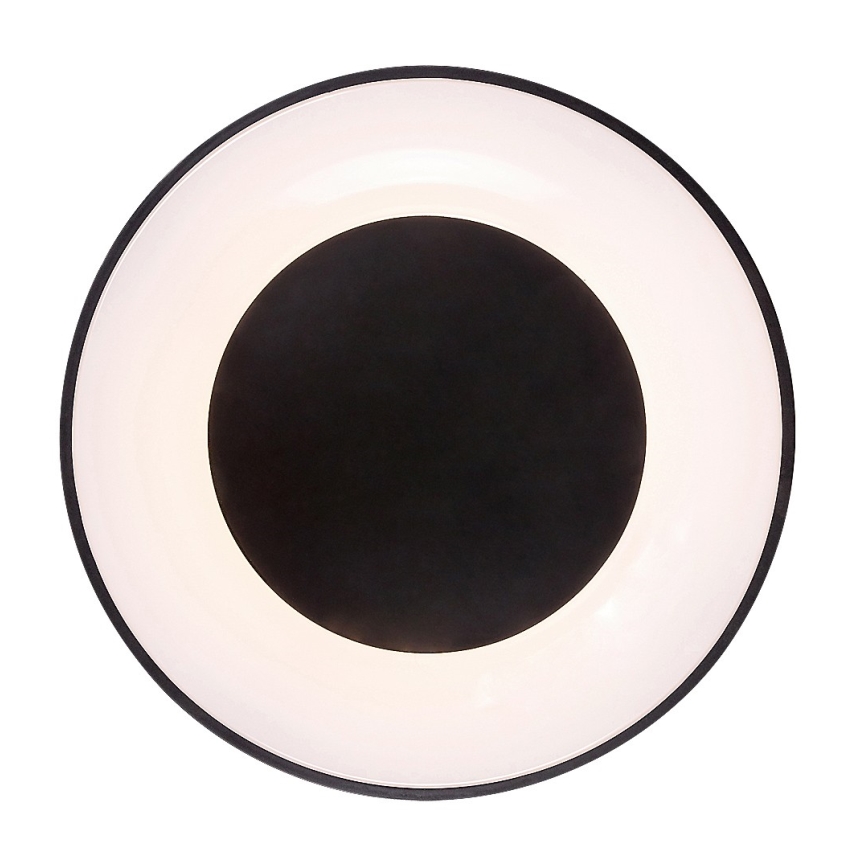 Rabalux - LED stropna svjetiljka s prigušivanjem LED/38W/230V crna 3000-6500K + daljinski upravljač promjer 48 cm