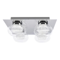 Rabalux  - LED stropna svjetiljka KARISSA 4xLED/4,8W/230V 35x35 cm
