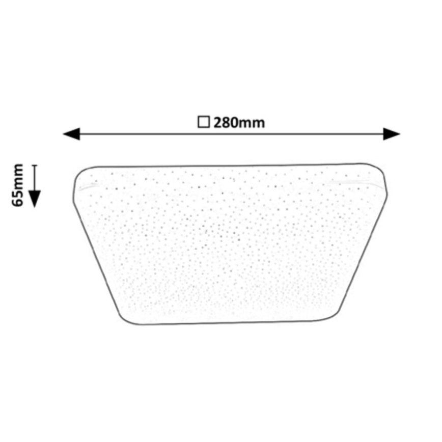 Rabalux - LED Stropna svjetiljka LED/12W/230V