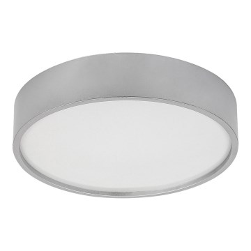 Rabalux - LED stropna svjetiljka LED/18W/230V IP44 4000K srebrna promjer 28 cm