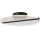 Rabalux - LED stropna svjetiljka LED/20W/230V 3000 prom. 41 cm crna/prozirna