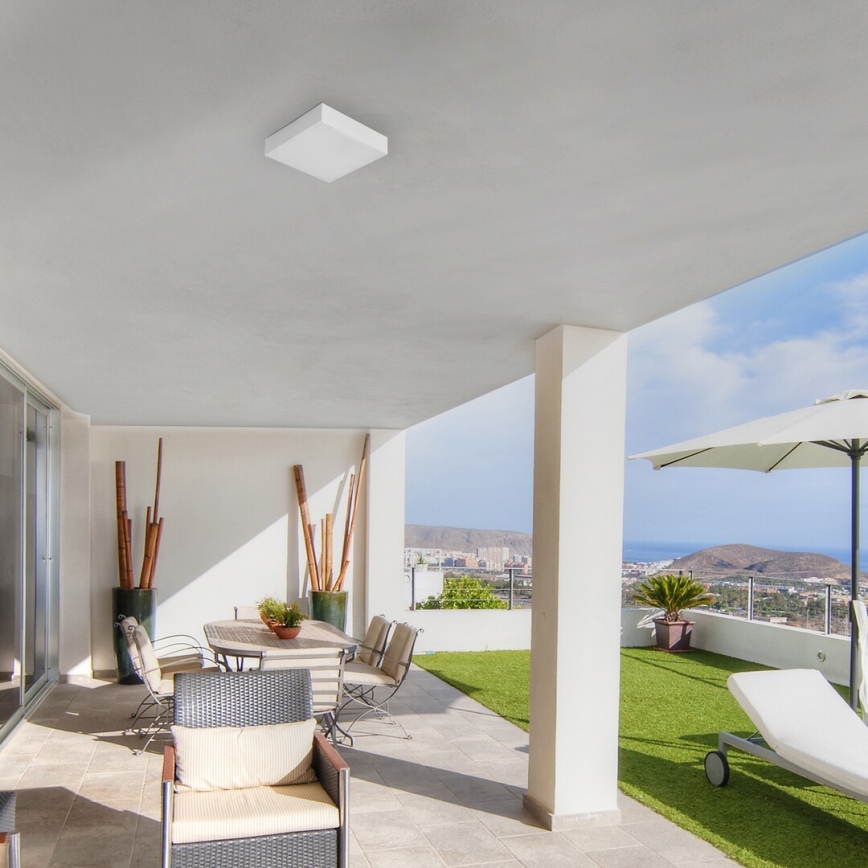 Rabalux - LED stropna svjetiljka LED/24W/230V 2800-6000K IP44 bijela 30x30 cm