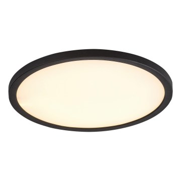 Rabalux - LED Stropna svjetiljka LED/24W/230V 3000/4000/6000K pr. 29 cm crna