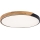 Rabalux - LED stropna svjetiljka LED/42W/230V 3000/4000/6500K crna/hrast Ø 61 cm