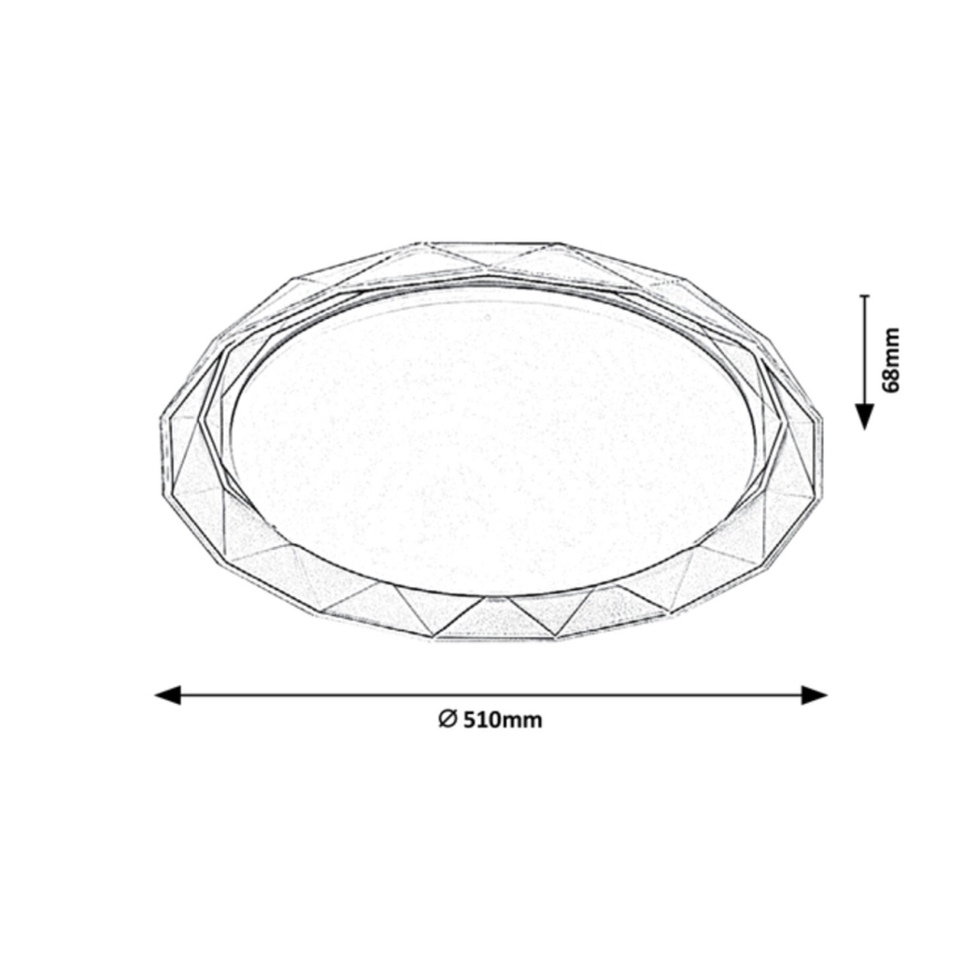 Rabalux - LED Stropna svjetiljka LED/48W/230V