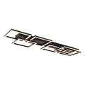 Rabalux - LED stropna svjetiljka s mogućnošću prigušenja LED/40W/230V 3000-6500K 33x100 cm crna + daljinski upravljač