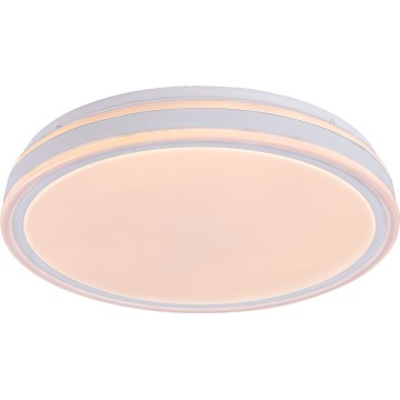 Rabalux - LED stropna svjetiljka s prigušivanjem LED/23W/230V 3000-6500K Ø 38,5 cm crna + daljinski upravljač