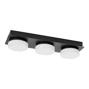 Rabalux - LED stropna svjetiljka za kupaonicu 3xLED/6W/230V IP44 crna