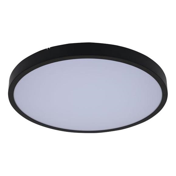 Rabalux - LED Stropna svjetiljka za kupaonicu LED/12W/230V 3000/4000/6000K IP44 pr. 25,5 cm crna