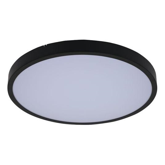 Rabalux - LED Stropna svjetiljka za kupaonicu LED/18W/230V 3000/4000/6000K IP44 pr. 30,5 cm crna