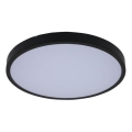 Rabalux - LED stropna svjetiljka za kupaonicu LED/18W/230V 3000/4000/6000K IP44 promjer 30,5 cm crna