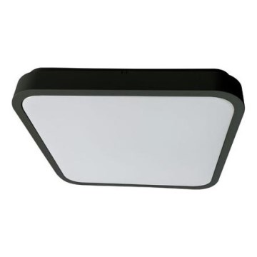 Rabalux - LED Stropna svjetiljka za kupaonicu LED/24W/230V 3000/4000/6000K IP44 29x29 cm crna