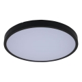 Rabalux - LED Stropna svjetiljka za kupaonicu LED/24W/230V 3000/4000/6000K IP44 pr. 35,5 cm crna