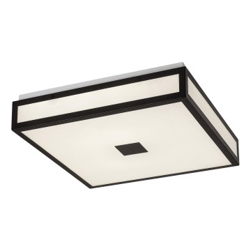 Rabalux - LED Stropna svjetiljka za kupaonicu LED/24W/230V IP44 4000K 40x40 cm crna