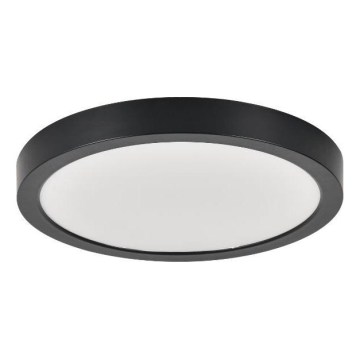 Rabalux - LED stropna svjetiljka za kupaonicu LED/30W/230V, promjer 30 cm, IP44, crna