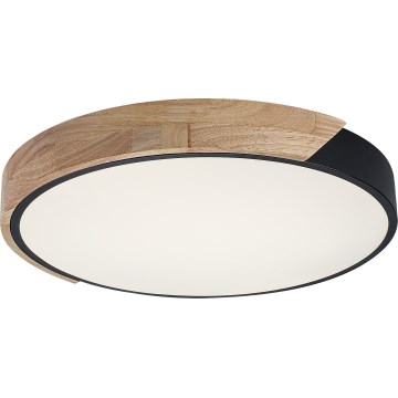 Rabalux - LED stropno svjetlo LED/24W/230V 4000K pr. 41 cm crna/hrast