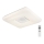 Rabalux - LED stropno svjetlo s prigušivanjem LED/70W/230V + daljinski upravljač 44x44 cm