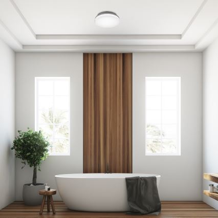 Rabalux - LED stropna kupaonska svjetiljka LED/18W/230V IP54 3000K/4000K/6000K promjer 22 cm