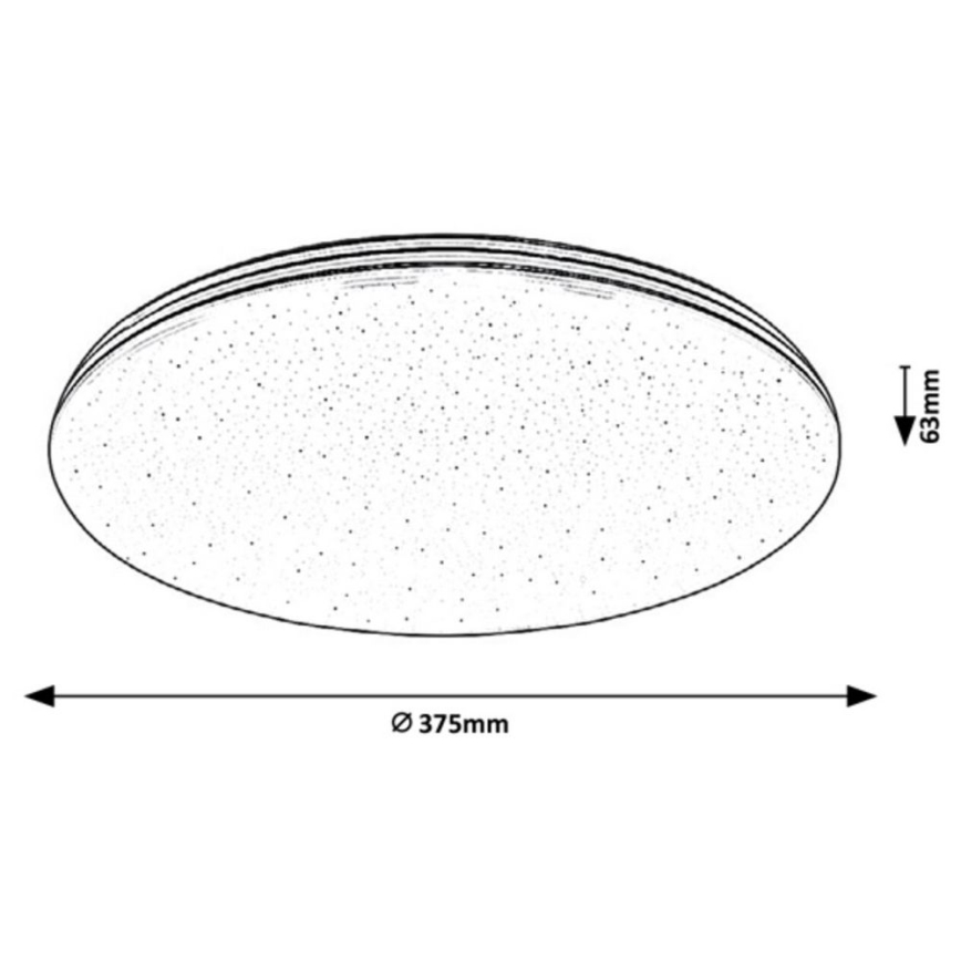 Rabalux - LED Kupaonsko stropno svjetlo LED/30W/230V IP44 pr. 37,5 cm