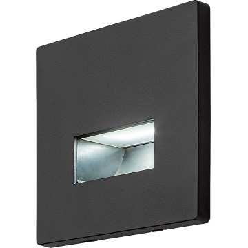 Rabalux - LED svjetiljka za stepenice LED/1W/230V 3000/4500/6500K crna