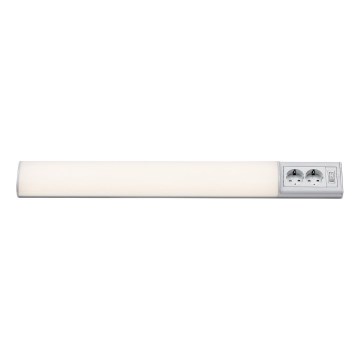 Rabalux - LED svjetlo za ispod ormarića s 2 utičnice LED/15W/230V 4000K 70 cm bijela