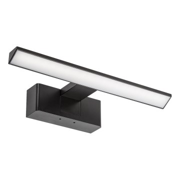 Rabalux - LED svjetlo za kupaonsko ogledalo, 6 W, 230 V, IP44, 30 cm, crno