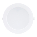 Rabalux - LED Ugradbena svjetiljka LED/18W/230V 3000K pr. 22 cm bijela