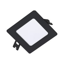 Rabalux - LED Ugradbena svjetiljka LED/3W/230V 9x9 cm crna