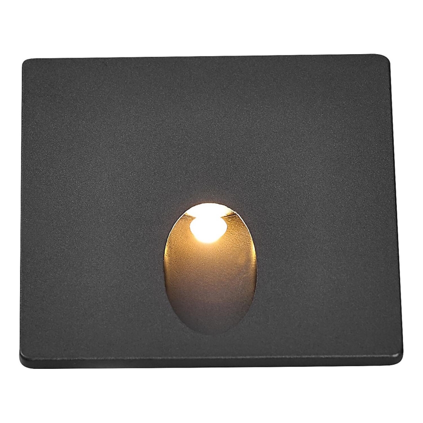 Rabalux - LED Vanjska stubišna svjetiljka LED/3W/230V IP54 3000K crna