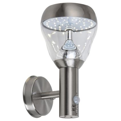 Rabalux - LED Vanjska zidna svjetiljka sa senzorom LED/8,5W/230V IP44