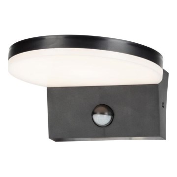 Rabalux - LED Vanjska zidna svjetiljka sa senzorom LED/9W/230V 2700/4000/6500K IP54 crna