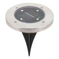 Rabalux - LED vanjsko solarno svjetlo sa senzorom LED/0,24W/1xAA 400 mAh crna IP44