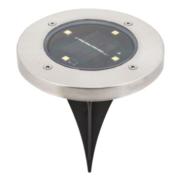Rabalux - LED vanjsko solarno svjetlo sa senzorom LED/0,24W/1xAA 400 mAh crna IP44