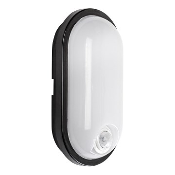 Rabalux - LED vanjsko stropno svjetlo sa senzorom LED/15W/230V IP65 crno