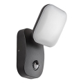 Rabalux - LED vanjsko zidno fleksibilno svjetlo sa senzorom LED/12W/230V IP44